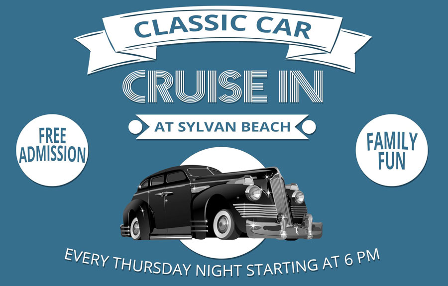 Classic Car Cruisin At Sylvan Beach
