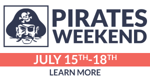 Pirates Weekend July 15-18