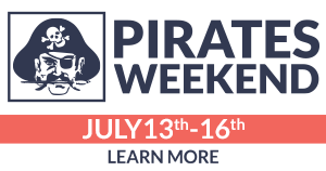 Pirates Weekend: July 13-16